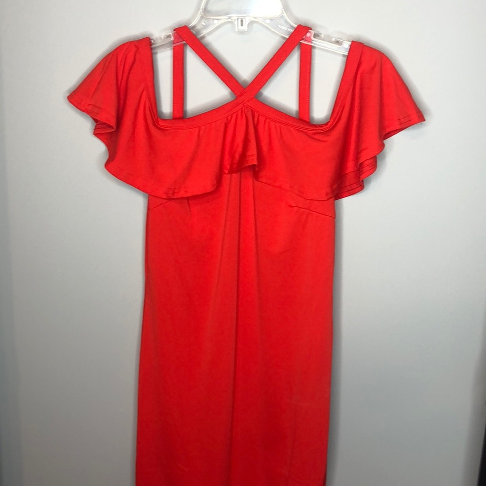 Red Midi Dress